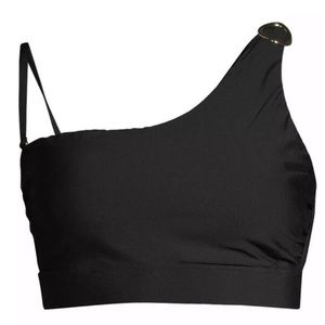 Black Swim Bikini Bralette Top Women’s Sz Lg 12-14